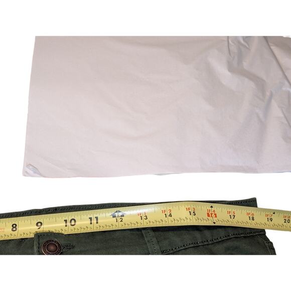 Bandolino 'Amy' Hidden Forest Cotton Stretch Straight Pant Womens' Size 16 - Picture 6 of 10